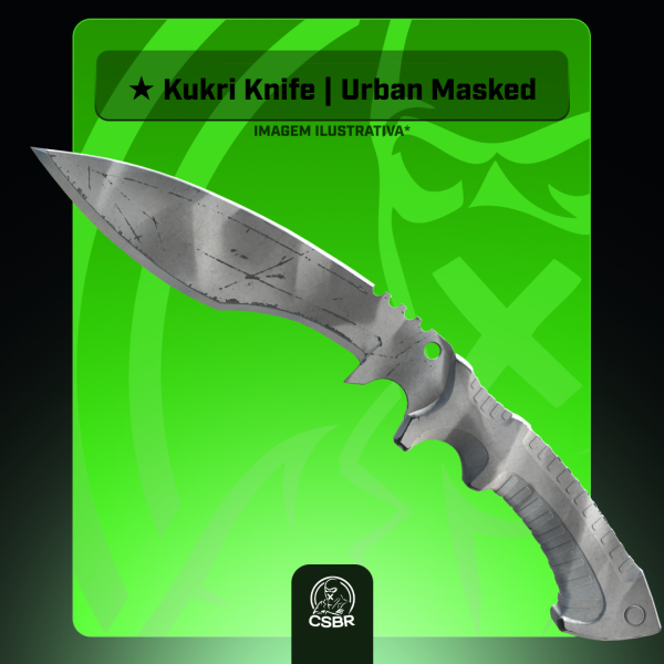  — 2110 ★ Kukri Knife | Urban Masked (Field-Tested)