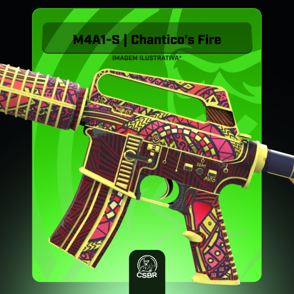 — 2609 M4A1-S | Chantico's Fire (Well-Worn)