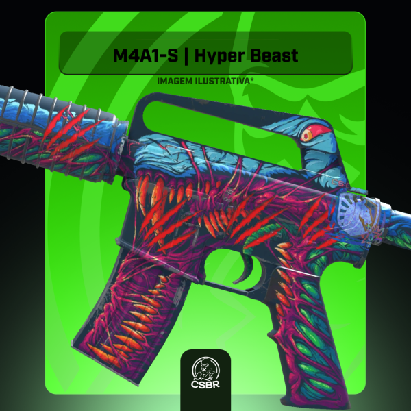 — 1809 M4A1-S | Hyper Beast (Field-Tested)