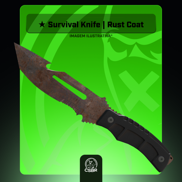  — 1809 ★ Survival Knife | Rust Coat (Battle-Scarred)