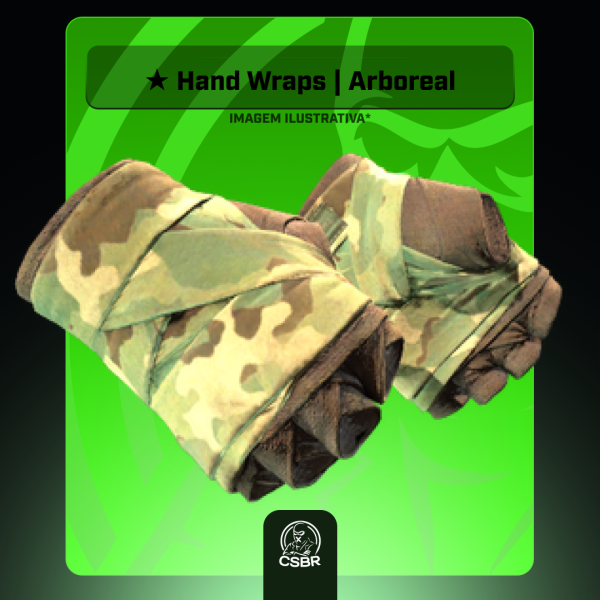  — 0810 ★ Hand Wraps | Arboreal (Well-Worn)