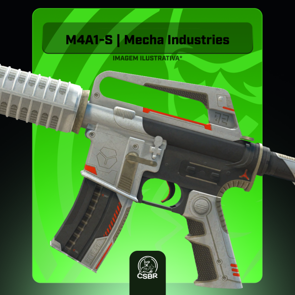 — 3009 M4A1-S | Mecha Industries (Well-Worn)