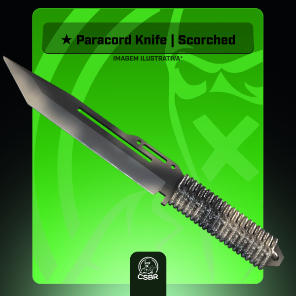 — 1909 ★ Paracord Knife | Scorched (Minimal Wear)