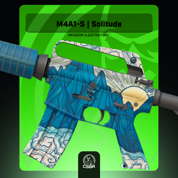 — 0909 M4A1-S | Solitude (Minimal Wear)