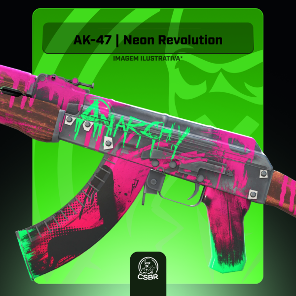 — 1710 AK-47 | Neon Revolution (Field-Tested)