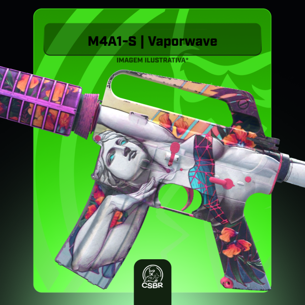 — 2709 M4A1-S | Vaporwave (Well-Worn)