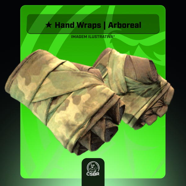  — 0309 ★ Hand Wraps | Arboreal (Battle-Scarred)