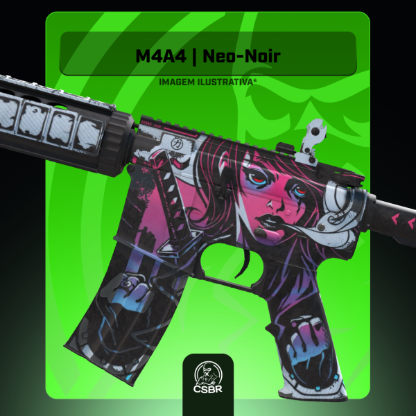  — 0210 M4A4 | Neo-Noir (Minimal Wear)