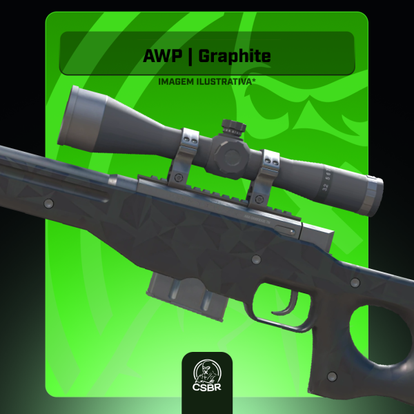  — 2411 AWP | Graphite (Factory New)