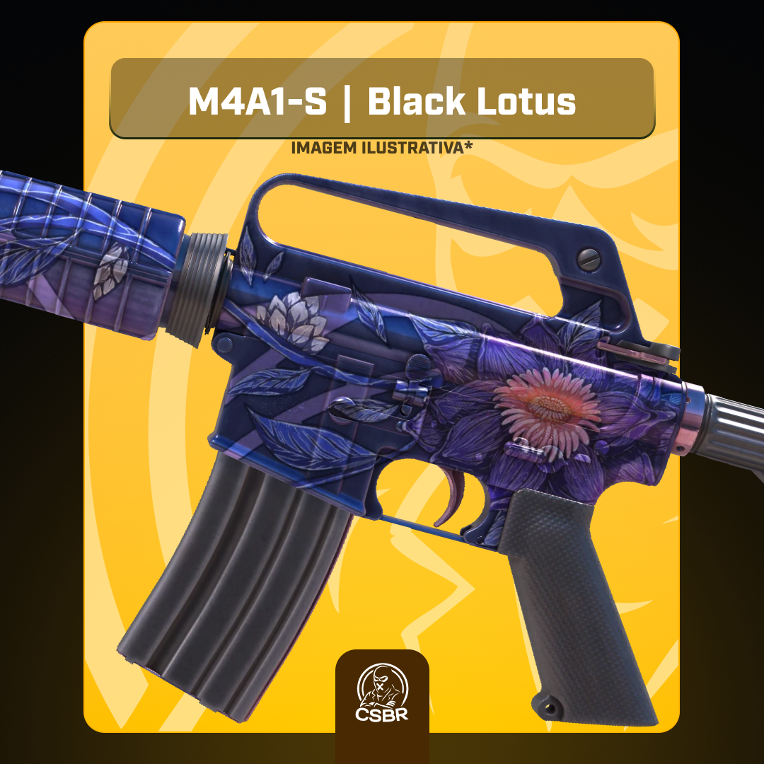 1703 — M4A1-S | Black Lotus (Factory New)
