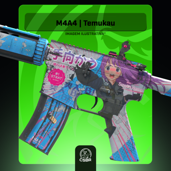 — 0509 M4A4 | Temukau (Field-Tested)