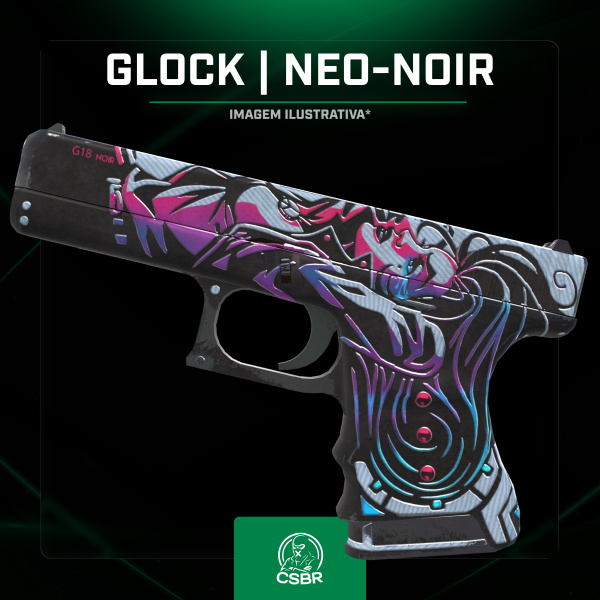 — 1908 Glock-18 | Neo-Noir (Field-Tested)