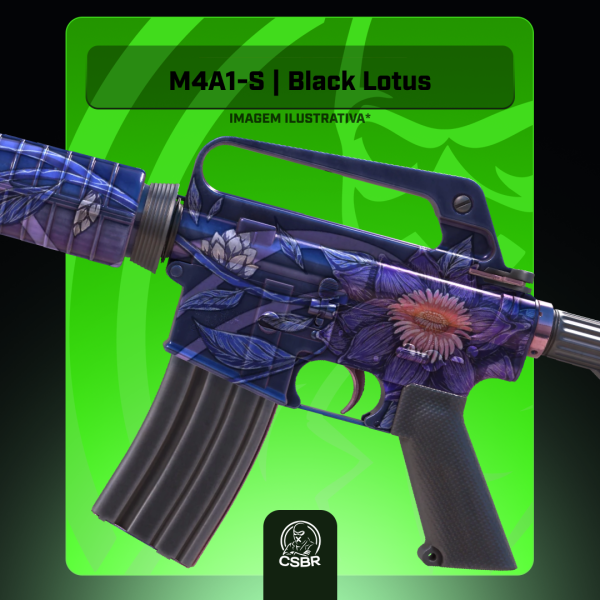 0312 — M4A1-S | Black Lotus (Factory New)