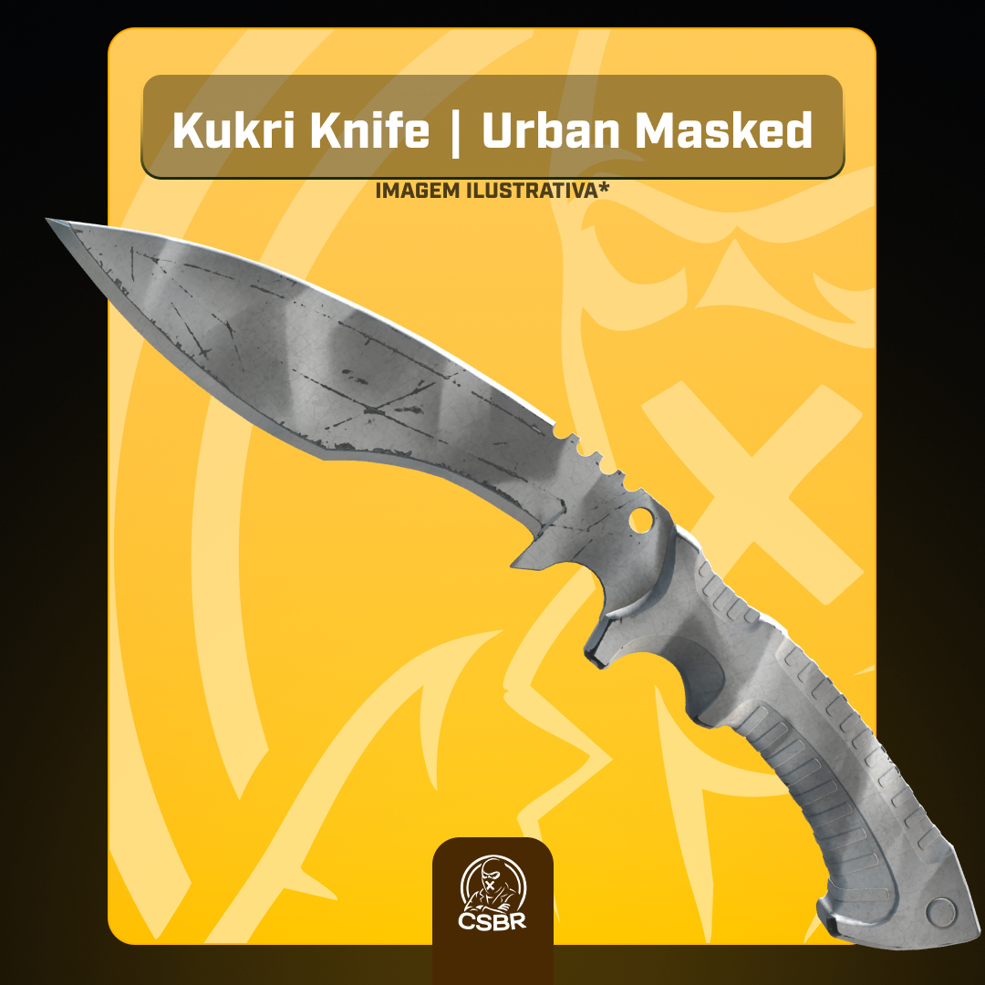 0903 — ★ Kukri Knife | Urban Masked (Field-Tested)