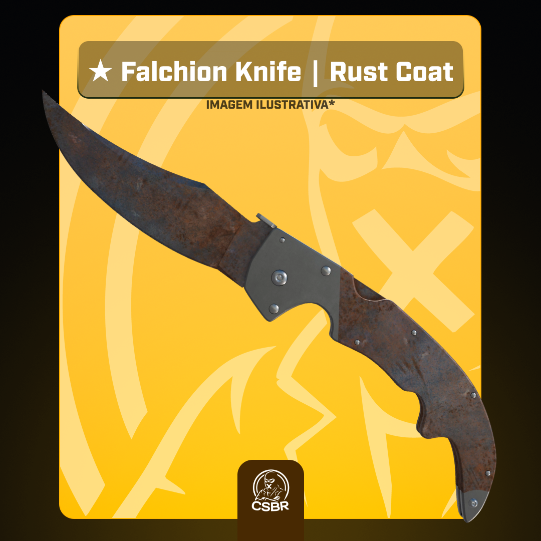 1103 — ★ Falchion Knife | Rust Coat (Battle-Scarred)