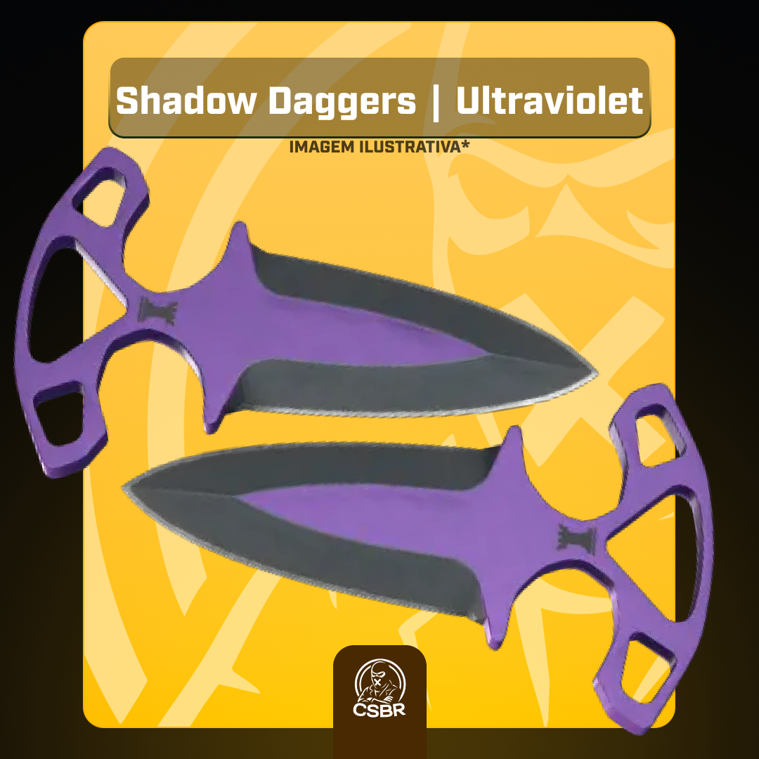1703 — ★ Shadow Daggers | Ultraviolet (Minimal Wear)