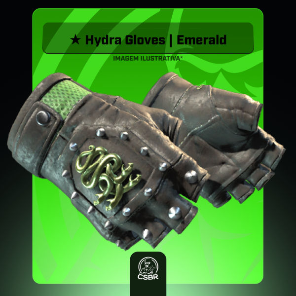 — 0509 ★ Hydra Gloves | Emerald (Field-Tested)
