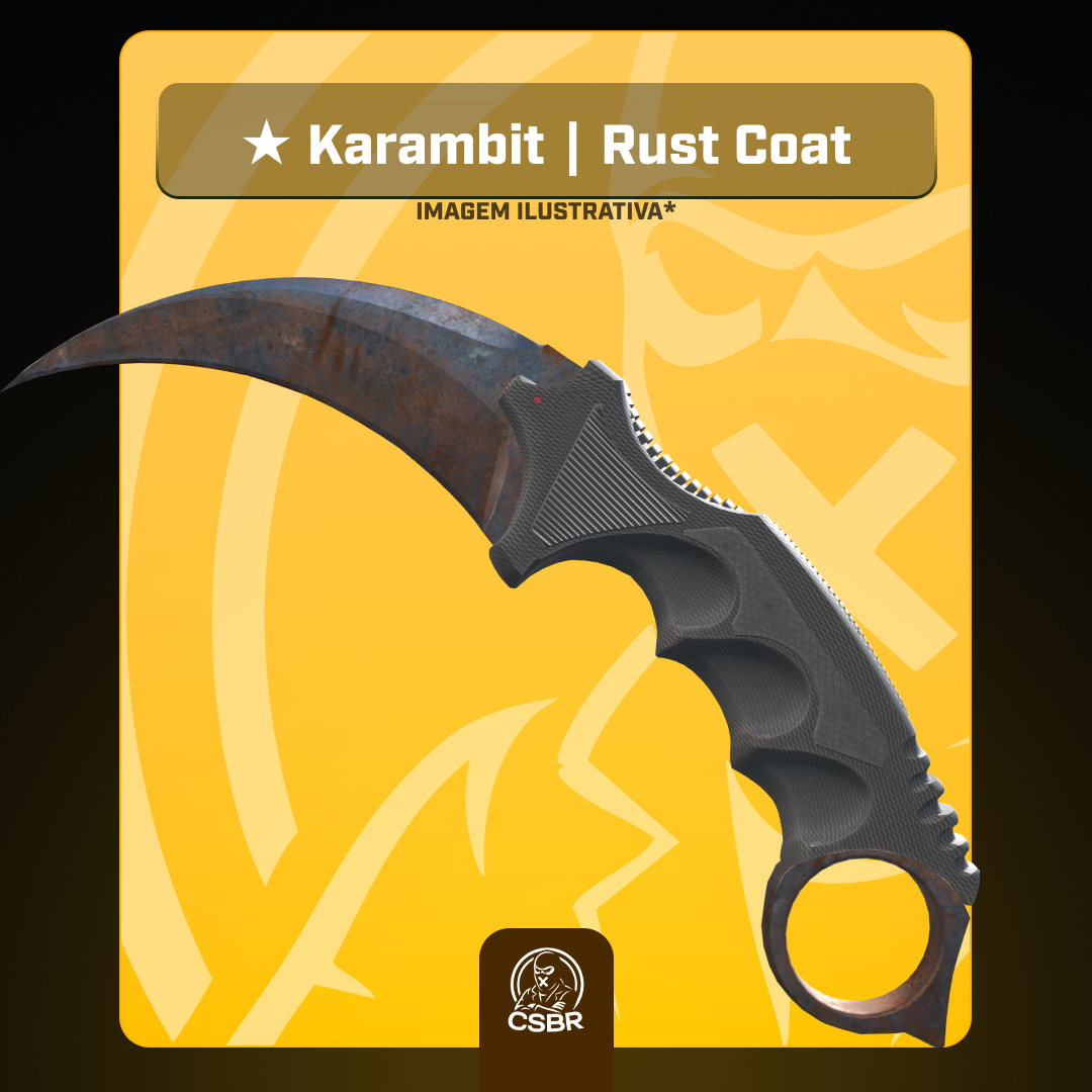 2003 — ★ Karambit | Rust Coat (Battle-Scarred)