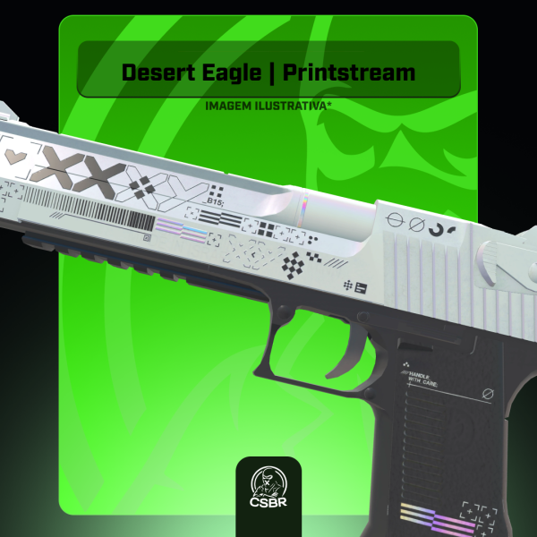 — 0809 Desert Eagle | Printstream (Minimal Wear)