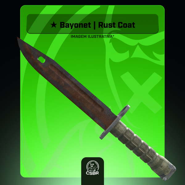 — 0609 ★ Bayonet | Rust Coat (Battle-Scarred)