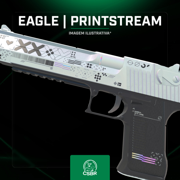 — 2008 Desert Eagle | Printstream (Battle-Scarred)