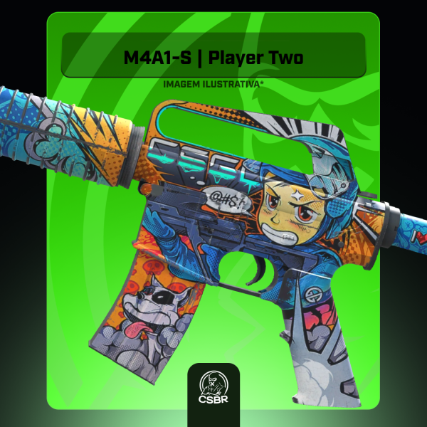 — 0209 M4A1-S | Player Two (Field-Tested)