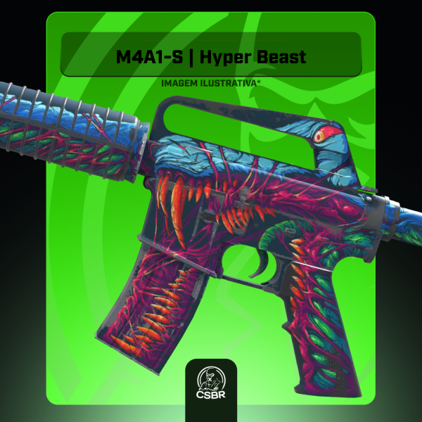  — 1009 M4A1-S | Hyper Beast (Well-Worn)