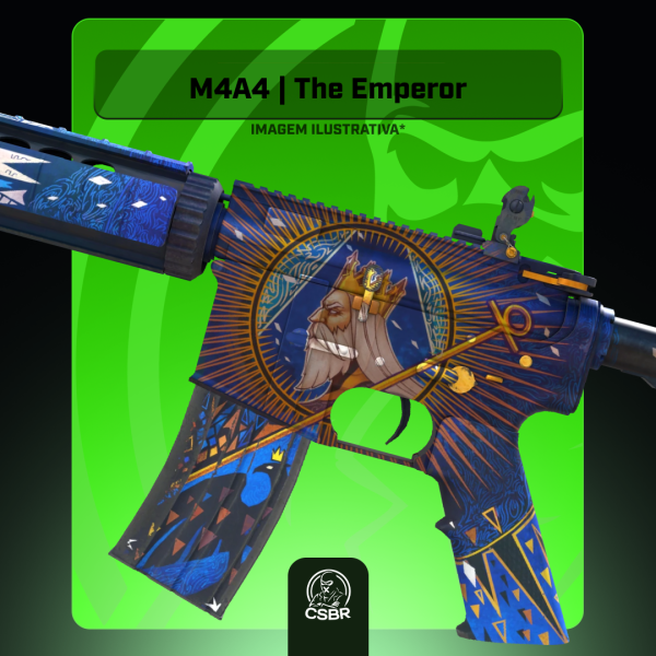 — 0209 M4A4 | The Emperor (Field-Tested)
