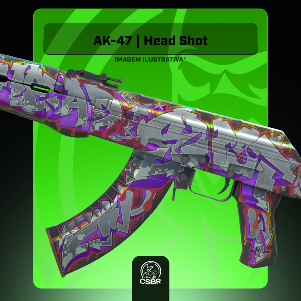 AK-47 | Head Shot (Minimal Wear)