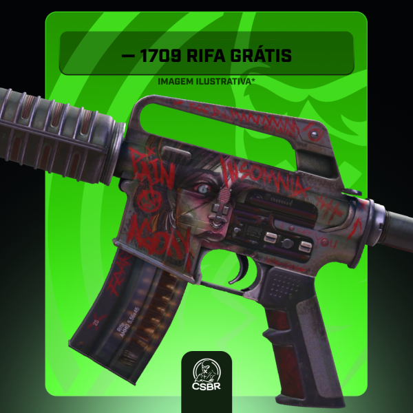 — 1709 RIFA GRÁTIS - URGENTE