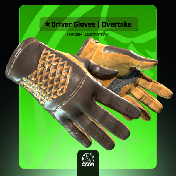 ★ Driver Gloves | Overtake (Well-Worn)