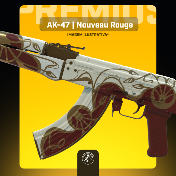 — 0808 AK-47 | Nouveau Rouge (Well-Worn)