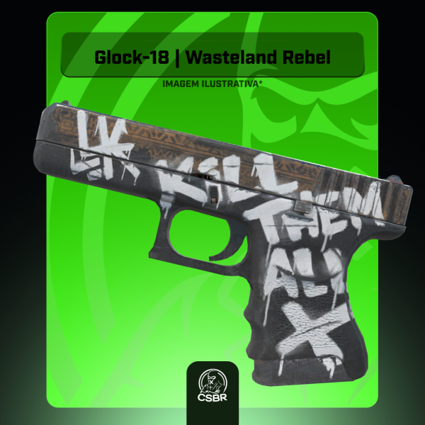 — 0409 Glock-18 | Wasteland Rebel (Minimal Wear)
