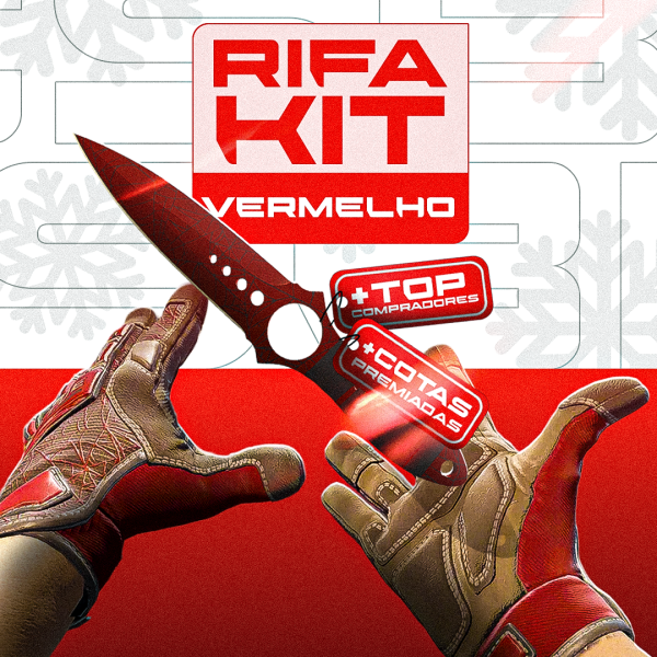 0812 — KIT ESPECIAL NATAL [FACA + LUVA]