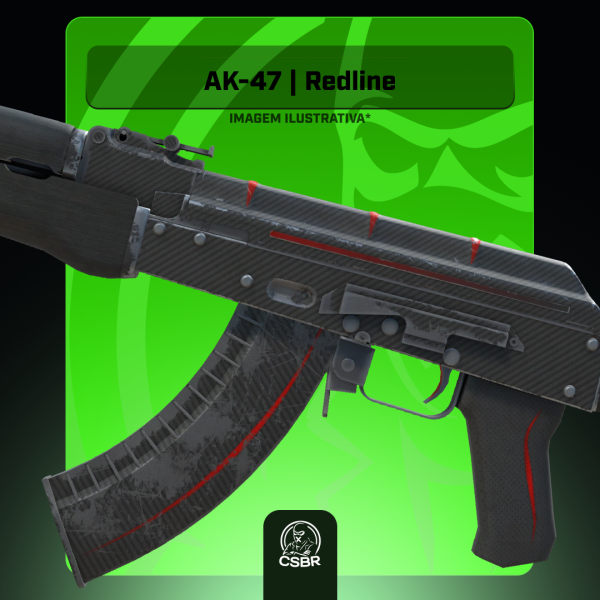  — 0209 AK-47 | Redline (Well-Worn)