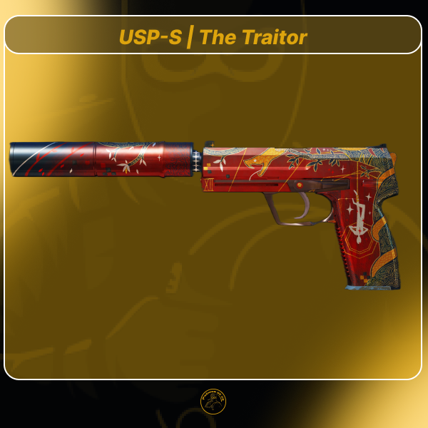 — 3107 USP-S | The Traitor (Well-Worn)