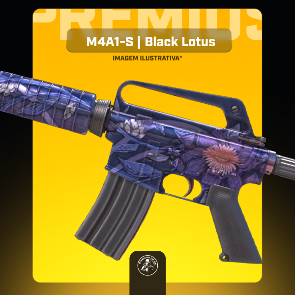 — 0108 RIFA GRÁTIS M4A1-S | Black Lotus (Field-Tested)