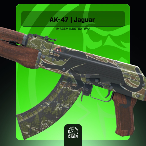  — 0111 AK-47 | Jaguar (Well-Worn)