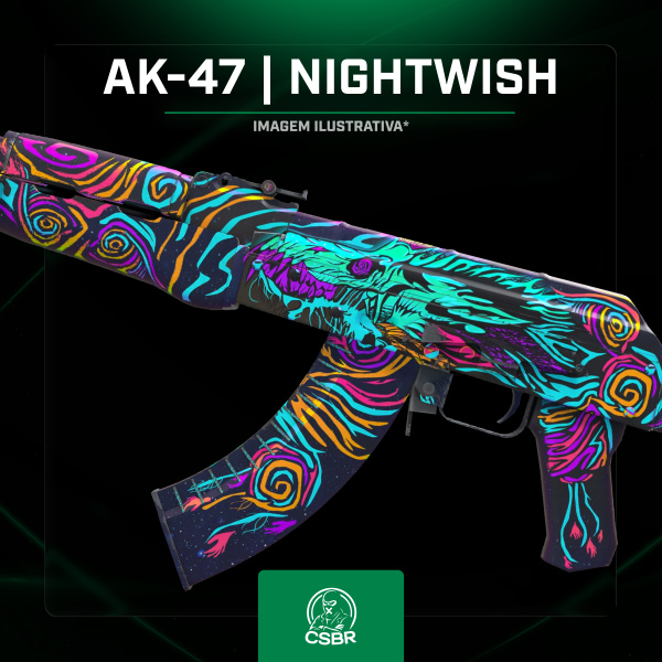 — 2108 AK-47 | Nightwish (Minimal Wear)